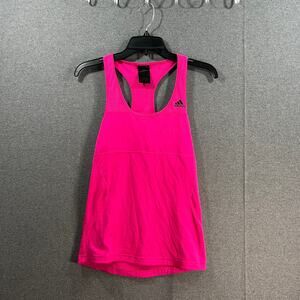 Adidas Tank Top Shirt Women Size Small Pink Color Outdoor Athletic Casual